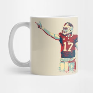 Pop Art Vintage - Josh Allen Mug
